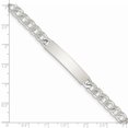 thumbnail image 3 of 925 Sterling Silver 8 Inch Engraveable Curb Link Id Bracelet, 3 of 7