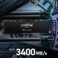 thumbnail image 5 of Crucial P5 1TB 3D NAND NVMe Internal SSD, up to 3400MB/s - CT1000P5SSD8, 5 of 5