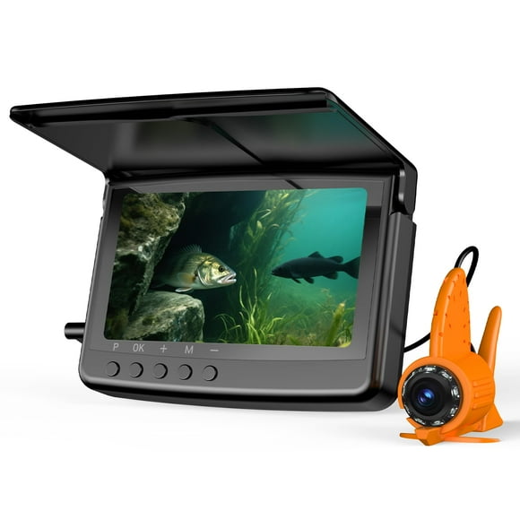 Cámara de pesca submarina Eyoyo EF-05RHA 5" 720P DVR 8 IR