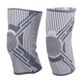 thumbnail image 2 of Rodilleras Deportivas 2 Piezas Rodilleras de Silicona Rodilleras Deportivas de Punto Soporte de Resorte Protector de Rodilla Rodilleras para Correr Escalada Baloncesto Gris Oscuro ANGGREK  Otros, 2 of 8