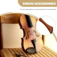thumbnail image 3 of FOMIYES Chin Rest for Violin Violin Accessories Better Tone Control Jujube Wood 1Pack, 3 of 7