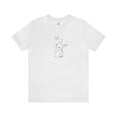 thumbnail image 2 of Bunny and Heart T-shirts, Easter Women T-shirts, Easter Gifts, Mom T-shirts, 2 of 6