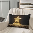 thumbnail image 6 of Fotbe Golden Glitter And Light Pillow Cases - Envelope Closure - Luxury, Extra Soft, Cooling Pillow Covers - Wrinkle, Fade, Stain Resistant-16"x24", 6 of 8