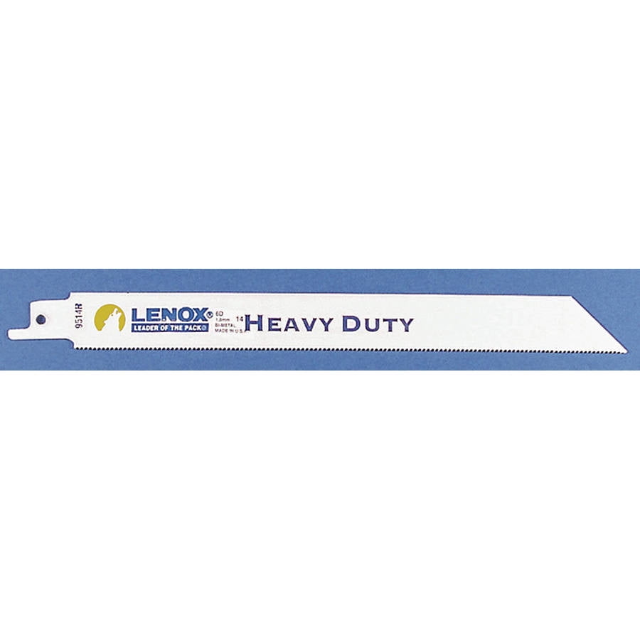 Lenox 20511-9514R 9" 14 TPI Metal Heavy Duty Reciprocating Saw Blades 2 Count by Lenox