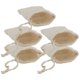 thumbnail image 2 of 5 piezas de bolsas de almacenamiento de jabón de jabón de jabón de jabón de algodón con bolsas de ahorro de baño con cordón, 2 of 7