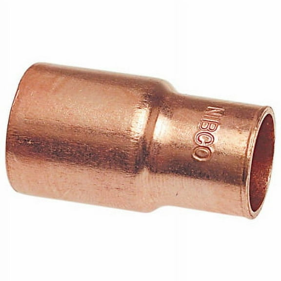 Nibco Reducer,Wrot Copper,1-1/4"x3/4",FTGxC 6002 11/4x3/4