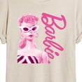 thumbnail image 3 of Barbie - Pink Doll Closeup - Women's Oversized T-Shirt, 3 of 5