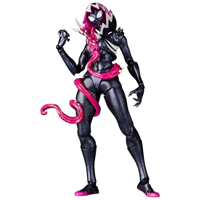 Gwenom Revoltech Amazing Yamaguchi Figura de Accion Marvel SpiderGwen