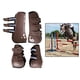 thumbnail image 4 of Botas de tendón de caballo Baoblaze PU Shell Tendón Fetlock Guard Bota Amortiguación de golpes Trasero Marrón XL, 4 of 5