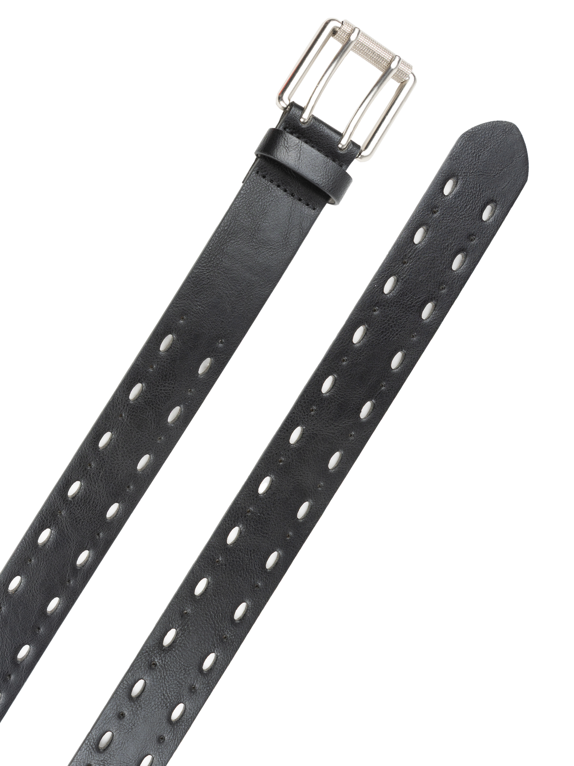 Time and Tru Women's Double Prong Perforated Belt photo 2