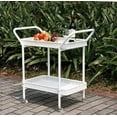 thumbnail image 2 of Jeco Outdoor Resin Wicker Serving Cart, 2 of 7
