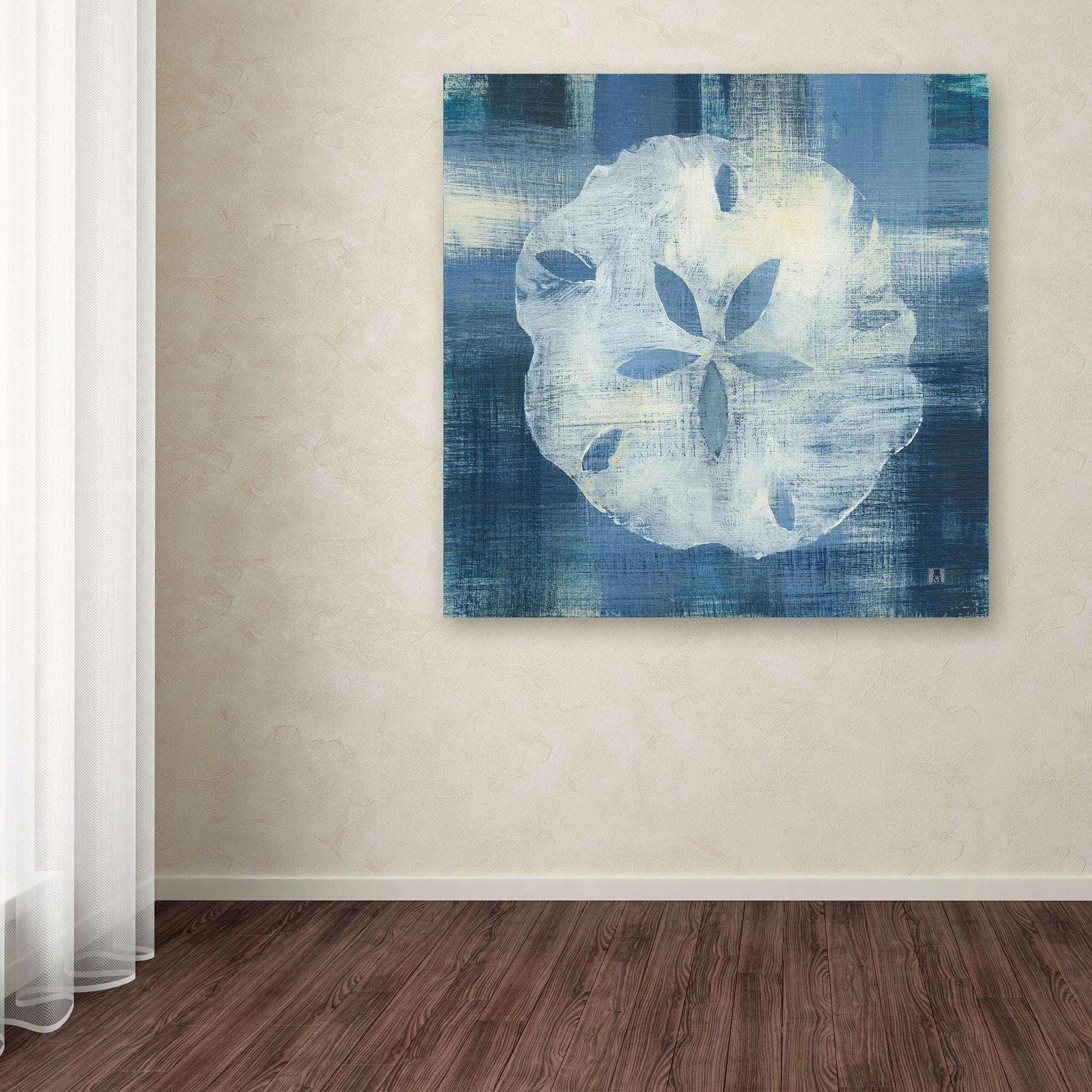 Trademark Fine Art Still Life Canvas Art ' Batik Seas III ' by Studio Moseau