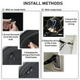thumbnail image 7 of Smartasin Universal Trunk Cargo Net, Stretchable Double-Layer, Black, Automotive Cargo Net, 7 of 7