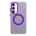 thumbnail image 6 of Magnetic for Samsung Galaxy S23 Case [Compatible with Mag-Safe] Skin-Feel Rugged Hybrid Phone Case Slim Shockproof Women Men Girls Protective Cover Case for Samsung Galaxy S23, Purple, 6 of 10
