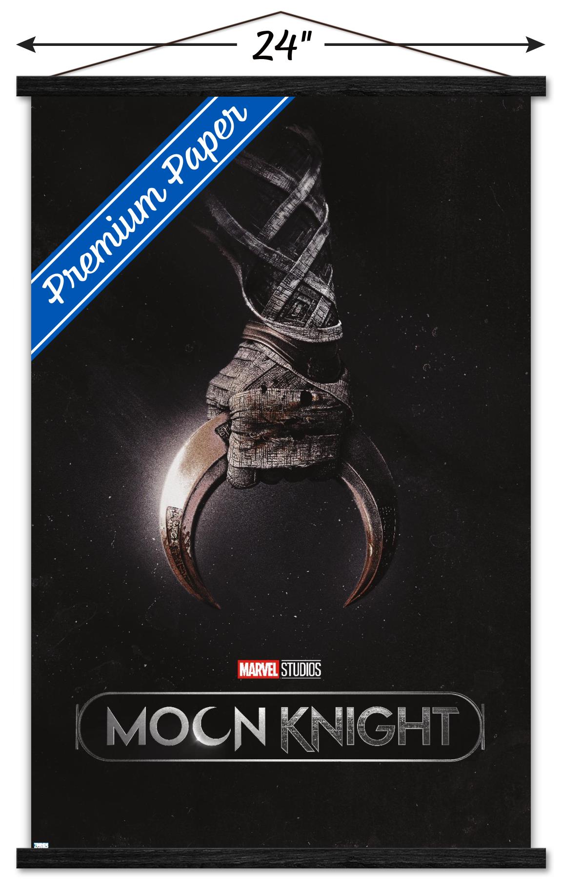 Marvel Moon Knight - Teaser One Sheet Wall Poster with Magnetic Frame, 22.375" x 34"
