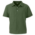 thumbnail image 7 of Resicozy Mens Polo Shirts Casual Short Sleeve Athletic T-Shirts Classic Linen Collar Shirt Summer Solid Color Tops Army Green S, 7 of 7