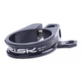 thumbnail image 4 of Abrazadera de la tija del sillín de la bicicleta Macarena Aleación de Aluminio de Alto Rendim Negro 31.8mm, 4 of 8