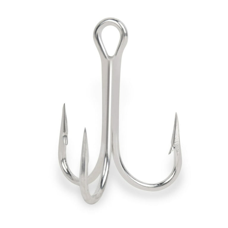 Mustad 3561D-DT-1/0-25 Classic Treble Hook Size 1/0 3X Strong