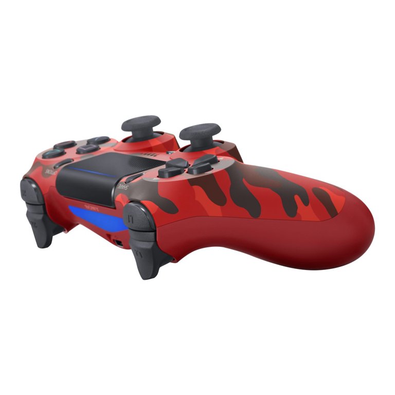pille burst tage DualShock 4 Wireless Controller for PlayStation 4 - Red Camo - Walmart.com