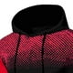 thumbnail image 2 of Blusa con capucha de manga larga para hombre, informal, a la moda, con colores a juego, sudadera deportiva con capucha, blusa de poliéster para hombre, 2 of 3
