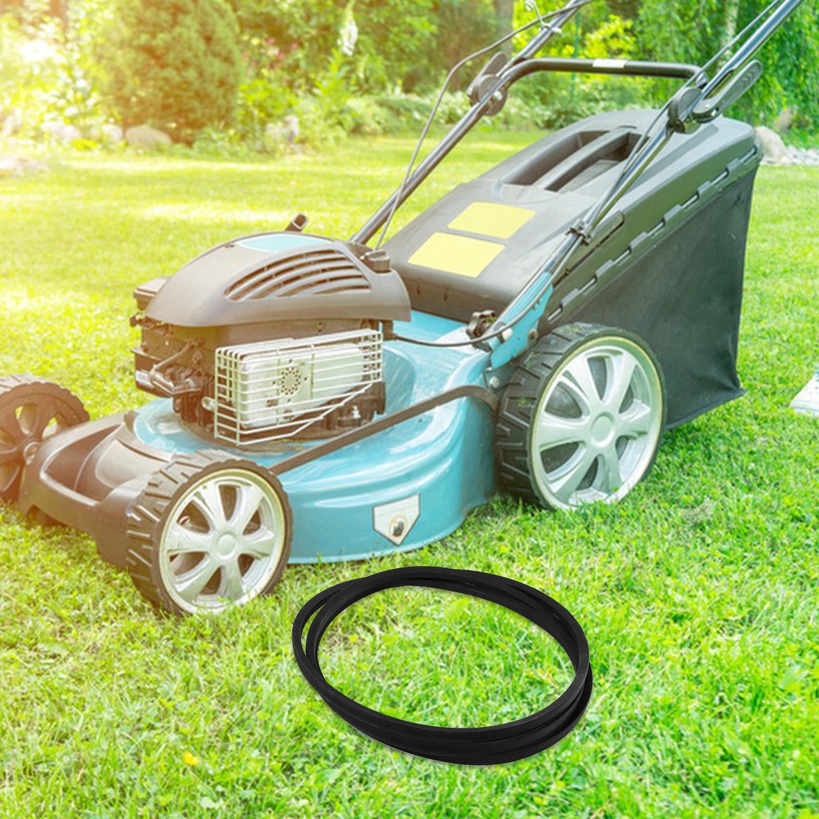 ETHZZLE Black Rubber Drive Belt Replacement for Lawn Mower Deck Efficient and Easy to Install