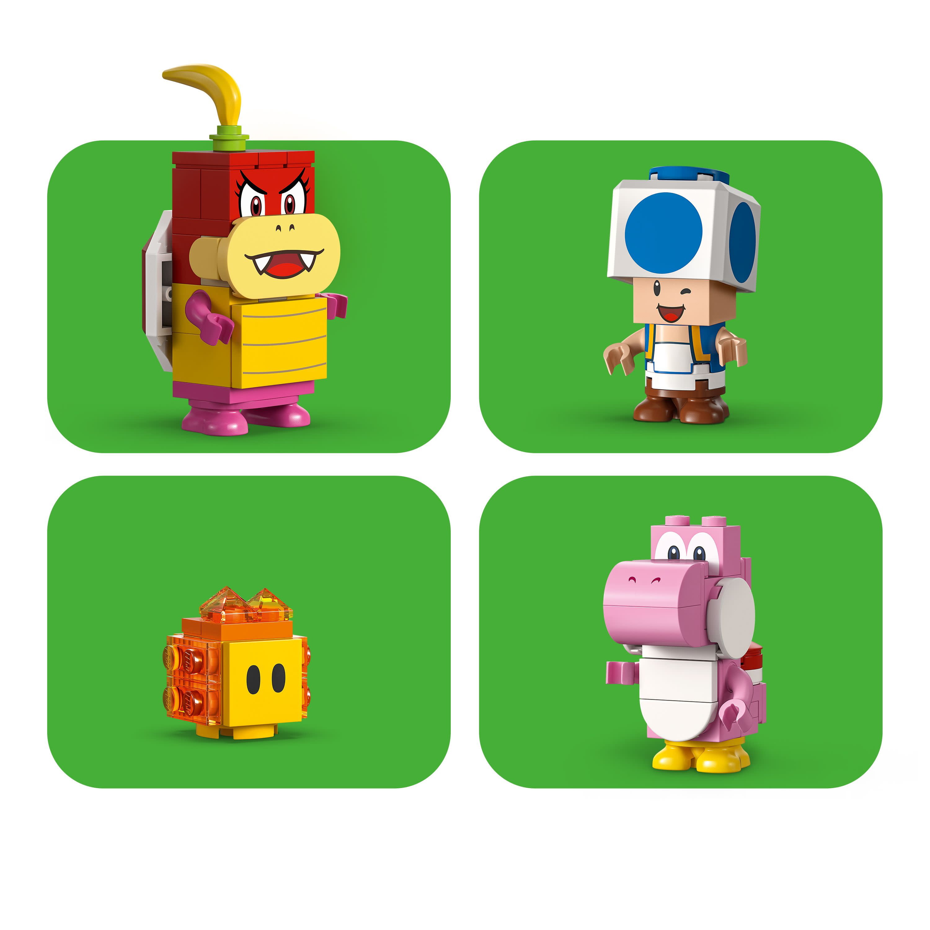 LEGO スーパーマリオ バルーンライド 71419 LEGO Super Mario Peach\u0027s Garden Balloon Ride (71419) Review - The