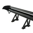 thumbnail image 4 of Spec-D Tuning 52" Universal Glossy Black Aluminum Adjustable "F1 Style" Double Deck Rear Trunk Spoiler, 4 of 7