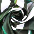 thumbnail image 3 of Cortina de ducha con hojas de palmera tropical de jungla con 12 ganchos, 180 x 180 cm, fondo blanco de monstera verde, cortinas de baño resistentes al agua, a prueba de moho, tela de, 3 of 4