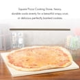 thumbnail image 4 of Pizza Stone for Cooking Baking Grilling Tools Oven and Bbq Grill Bakeware Bread Tray Kitchen Slab 305x305x10Mm, 4 of 10