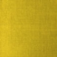 thumbnail image 1 of Ahgly Company Machine Washable Indoor Square Solid Yellow Modern Area Rugs, 3' Square, 1 of 4
