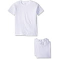 thumbnail image 2 of Fruit of the Loom Little and Big Boy's Classic White Crews T-Shirts Multi Packs, 2 of 8