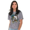 thumbnail image 3 of No Pain No Gain Skull Dagger Tattoo Plus Size Crewneck Graphic Tee Shirt Brisco Brands 2X, 3 of 5