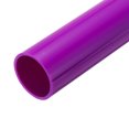 thumbnail image 1 of Uxcell Rigid Round Pipe Purple 1.38 x 1.57"(ID*OD) High Impact for Water Pipe Crafts Cable Sleeve, 1 of 6