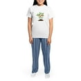 thumbnail image 4 of CafePress - Tomato Plant Pajamas - Women's Short Sleeve Print T-Shirt and Pants Light Cotton Pajama Set, 4 of 7