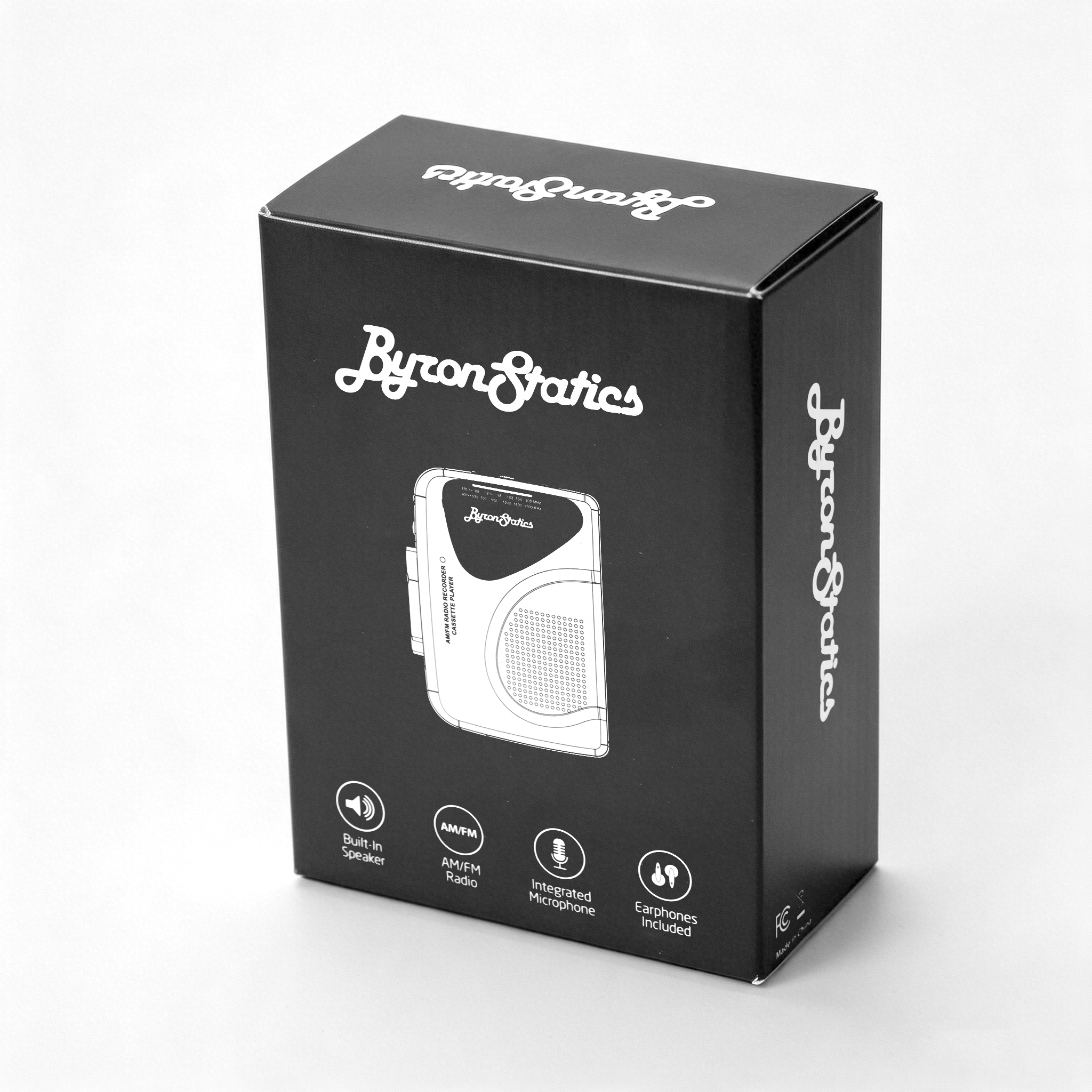 ByronStatics Portable Cassette Player with AM/FM Radio, Teal photo 5