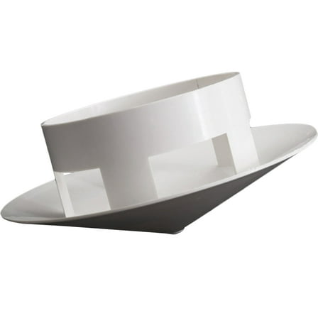 GOOHOCHY  Roof Exhaust Vent Dryer Cover Outdoor Ventilation Vents Air White