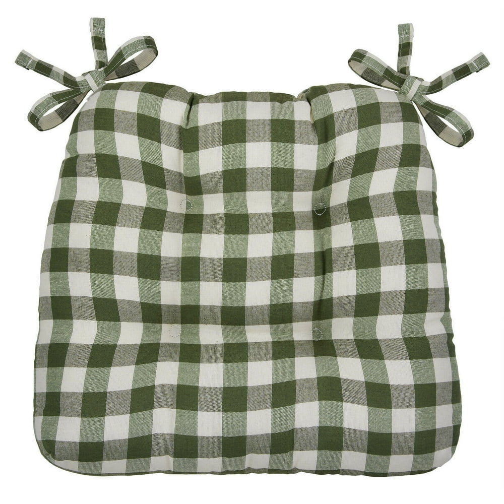 Kate Aurora Country Living Plush Gingham Plaid Checkered Country