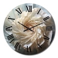 thumbnail image 2 of Designart "Seashell Monochromatic II" Animals Oversized Wall Clock, 2 of 5