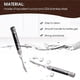 thumbnail image 5 of Cuchillo de té con mango negro, aguja de té de acero inoxidable, accesorios de juego de té Kung Fu, cuchillo de té Pu'er, 2 uds., 5 of 6