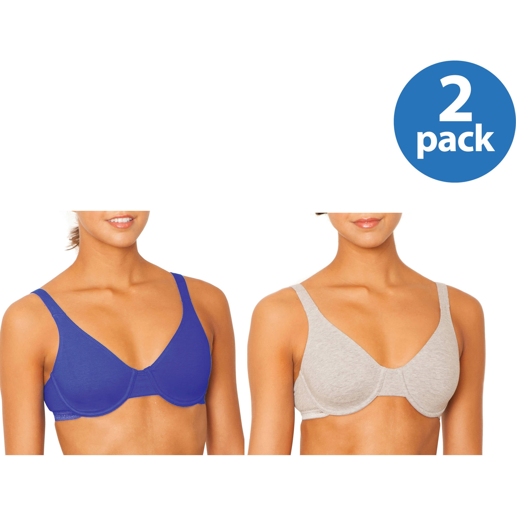 fruit of the loom bras 2 pack