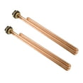thumbnail image 1 of Unique Bargains 2 Pcs RV Electric Water Heater Heater Component Inner for RV Durable Metal Copper Tone, 1 of 7