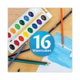 thumbnail image 4 of Washable Watercolors, 16 Assorted Colors, Palette Tray | Bundle of 10, 4 of 4