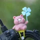 thumbnail image 3 of Lindo Animal de dibujos animados para Interior de coche, decoración de bicicleta, decoración de ciclismo, accesorios para montar en bicicleta, pato, conejo, gato, 3 of 5