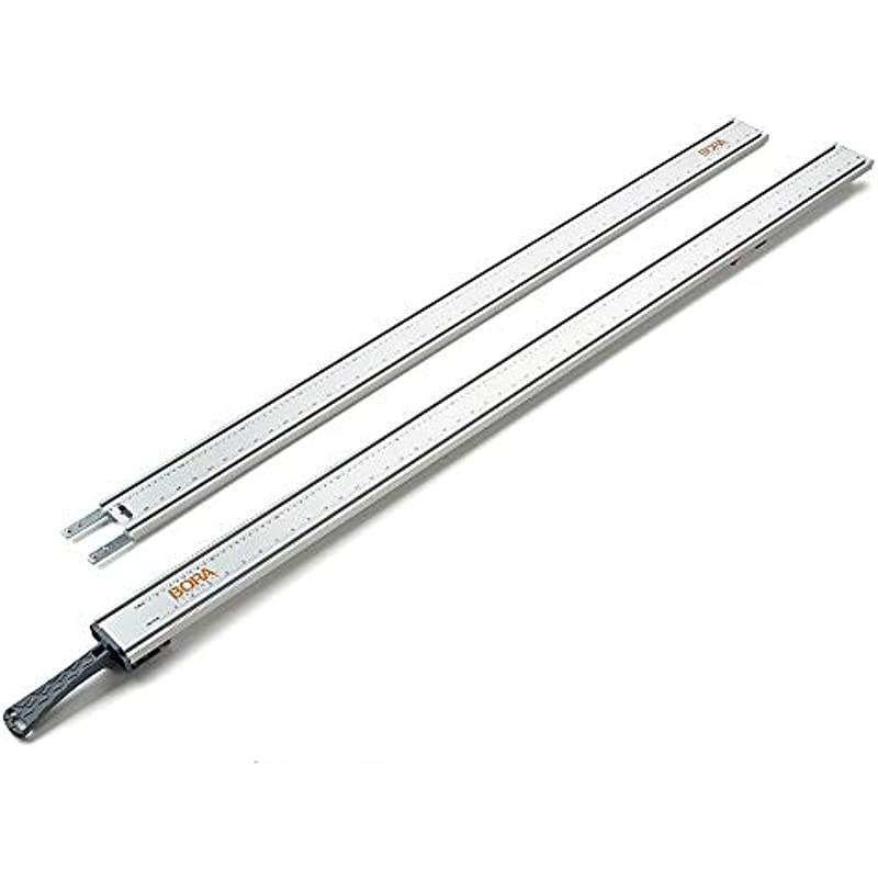 Bora 100” WTX Ruled Clamp Edge Saw Guide for Woodworking, Contractors