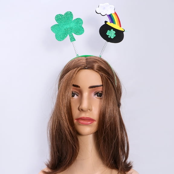 SEWCHICS 6- Headbands St. Patrick's Day Hair Accessories for Women and Girls