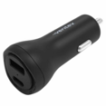 thumbnail image 1 of Ventev Car Charger 2 Port 32W USB-A -12W- USB-C -20W- Power Delivery LED Indicator Light - Box - Black, 1 of 1
