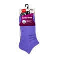 thumbnail image 2 of Hanes Women's No Show Socks, Moves, 3-Pack, Size 5-9, 2 of 7