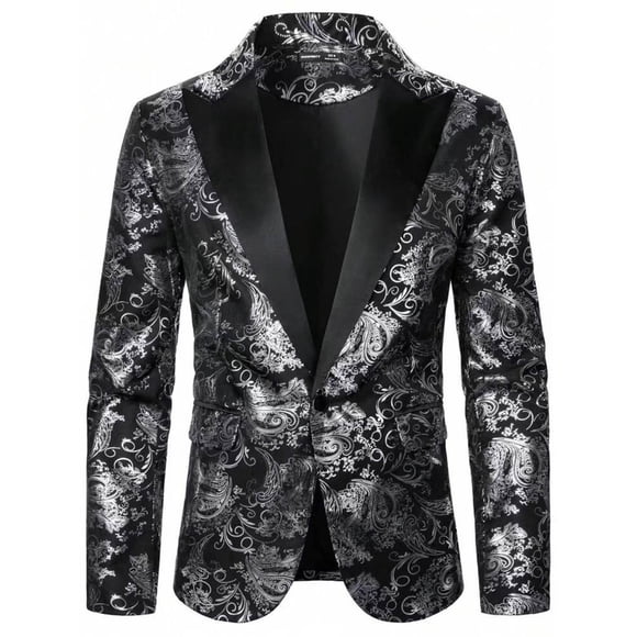 Leather Jacket Men Mens Jackets Casual Fashionable Casual Top Cashew Suit Dress