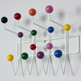 thumbnail image 1 of George Nelson Hang It Small Multi-Color Wall Coat Rack, 1 of 2