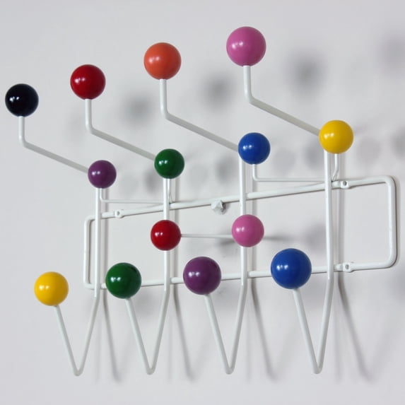 George Nelson Hang It Small Multi-Color Wall Coat Rack